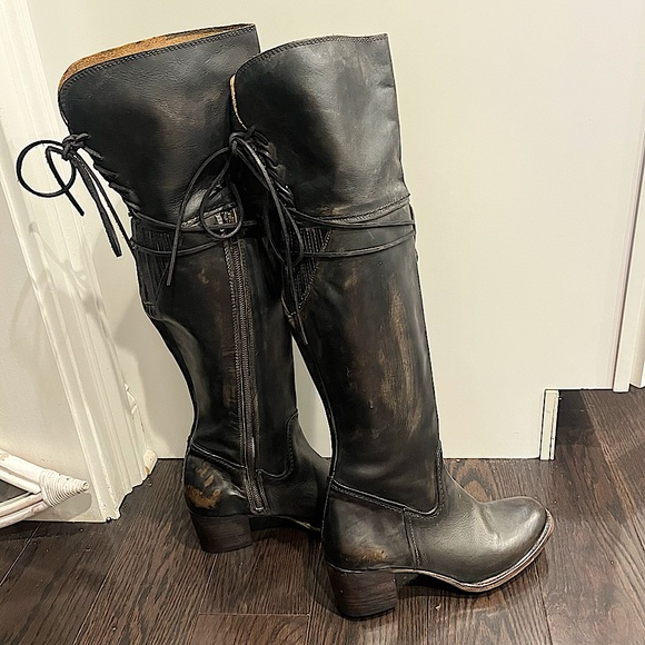 Freebird by Steven Carolina Over the Knee Leather Boots - Picture 8 of 16